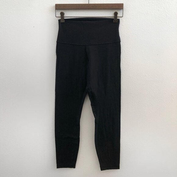 LULULEMON Align Leggings II 25" in Black Size 6 - Picture 3 of 11